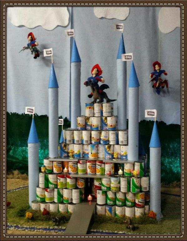 Canned castle competition