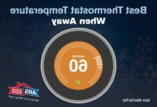 winter thermostat setting when away
