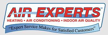 Air Experts Heating and AC branch logo.